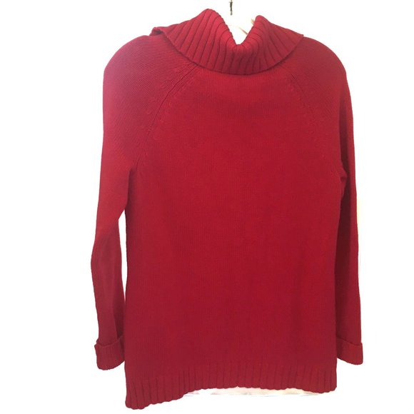 Vintage Talbots Women’s Sweater Cardigan S Pink Long Raglan Sleeve Collared - Picture 6 of 7